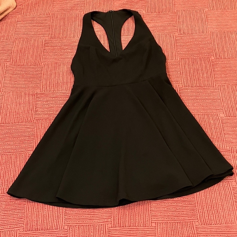 Lulu's large women’s Black Sleeveless Midi Dress